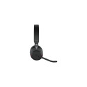 Jabra Evolve2 65 MS Stereo Wireless Headset, Bluetooth, USB-C, Black