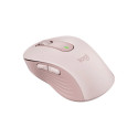 Wireless mouse Logitech M650 L, Rose
