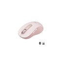 Wireless mouse Logitech M650 L, Rose