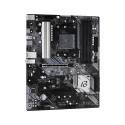 Asrock  Mainboard||AMD B550|SAM4|ATX|2xPCI-Ex