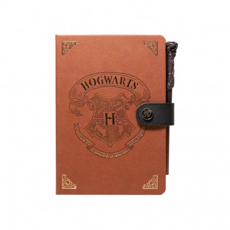 Harry Potter - Notatnik / Notes A5 z długopisem w kształcie różdżki
