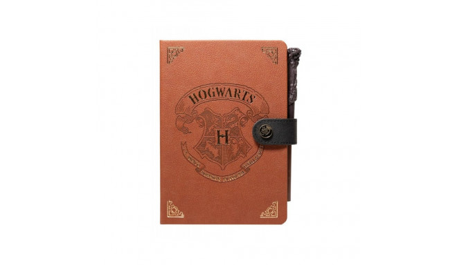 Harry Potter - Notatnik / Notes A5 z długopisem w kształcie różdżki