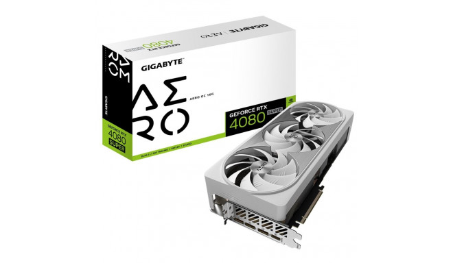 Gigabyte AERO GeForce RTX 4080 SUPER OC 16G NVIDIA 16 GB GDDR6X