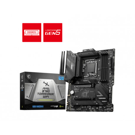 MSI MAG B760 TOMAHAWK WIFI motherboard Intel B760 LGA 1700 ATX