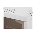 Triton 19" Rack Wall-mount 6U/500 glass door Wall mounted rack Grey