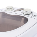 Adler AD 8055 washing machine Top-load 3 kg Cream, White
