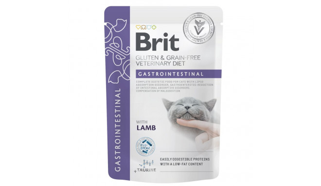 Brit Veterinary Diet Gastrointestinal märgtoit kassidele 85g