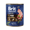 Brit Premium by Nature Pork with Trachea консервы для собак 800г