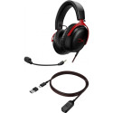 "HP HyperX Cloud III Gaming Headset/7.1 Sound/DTS Headphone:X/Spatial Sound/Over-Ear - schwarz/rot"