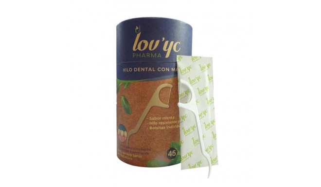 LOVYC SABOR MENTA HILO DENTAL CAJA 1UN