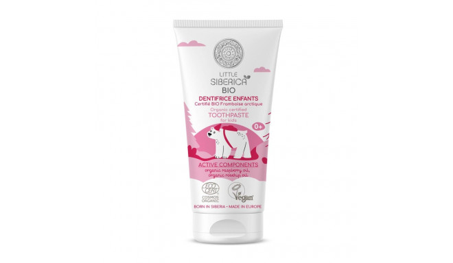 NATURA SIBERICA LITTLE DENTIFRICO NIÑOS FRAMBUESA BIO 60GR