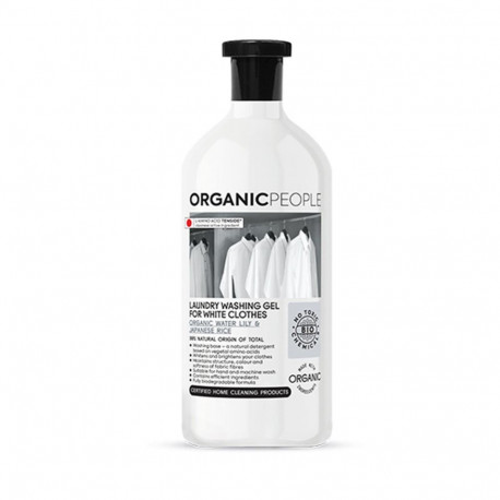 Organic People pesugeel valgetele riietele orgaaniline vesiroos jaapani riis 200ml