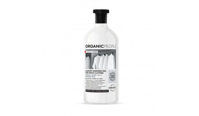ORGANIC PEOPLE WHITE CLOTHES ORGANIC WATER LILY JAPANESE RICE LAUNDRY WASHING-GEL 200ML