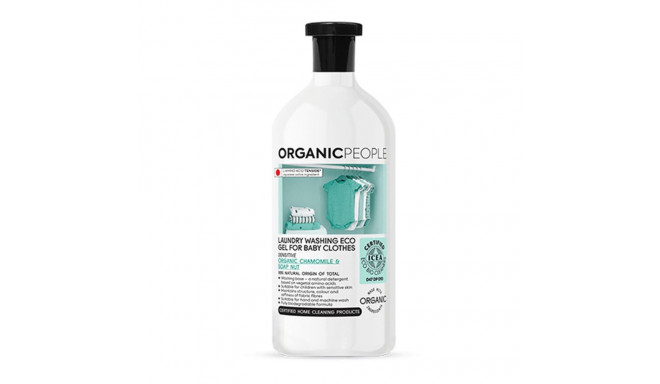ORGANIC PEOPLE FOR BABY CLOTHES CHAMOMILE SOAP NUT LAUNDRY WASHING ECO GEL 200ML
