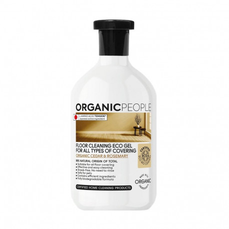 Organic People põrandapuhastus-ökogeel orgaanilise seedriga kõikidele pinnatüüpidele 200ml