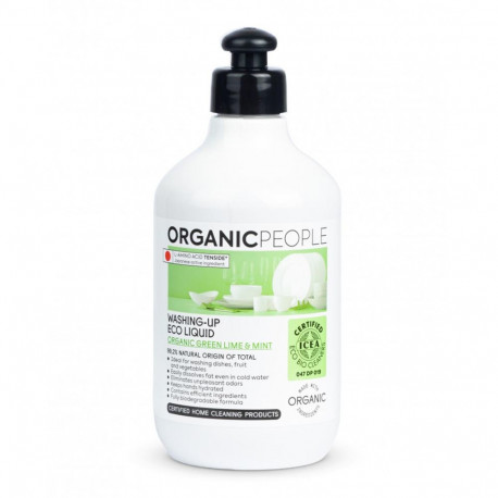 Organic People öko-nõudepesuvahend laim ja münt 200ml