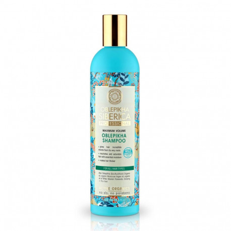 NATURA SIBERICA OBLEPIKHA MAXIMUN VOLUME ACONDICIONADOR TODO TIPO DE CABELLOS 400ML