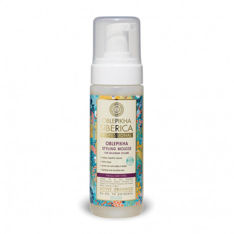 NATURA SIBERICA OBLEPIKHA ESPUMA TODO TIPO DE CABELLO 170ML