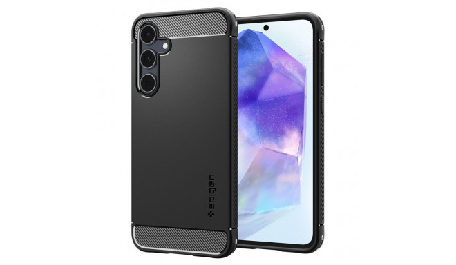 Spigen Rugged Armor case for Samsung Galaxy A55 5G matte