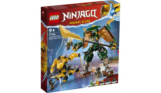 LEGO Ninjago Lloydi ja Arini ninjatiimi robotid