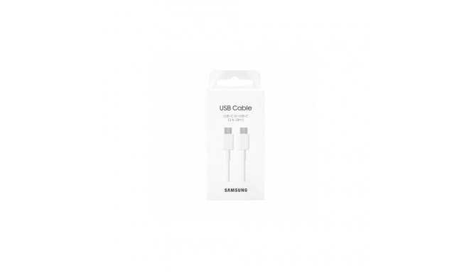 Samsung Type-C to Type-C Cable 3A 1.8m White