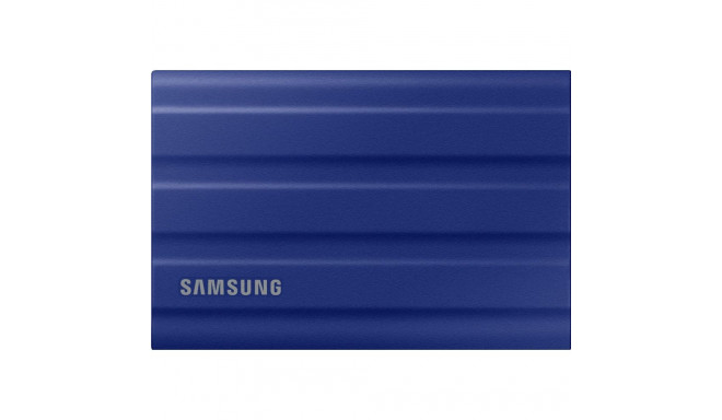 Väline SSD Samsung SSD 2TB T7 Shield USB3.2, sinine