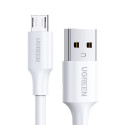USB - micro USB kabel Ugreen US289 1 m - bílý