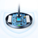 Nabíjecí stanice Ugreen CD317 MagSafe / Qi 2v1 - černá