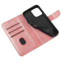 Magnet Case pro Samsung A55 s klopou a peněženkou - růžové