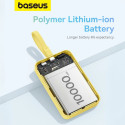 Powerbanka Baseus Magnetic Mini MagSafe 10000mAh 20W s vestavěným Lightning kabelem - žlutá + Baseus