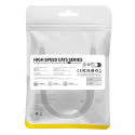 Baseus High Speed ​​​​Cat 5 RJ-45 Ethernet kabel 1000Mb/s 1m kulatý - černý