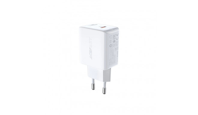 Acefast fast charger USB Type C 20W Power Delivery white (A1 EU white)