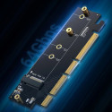 Ugreen adaptér rozšiřující karty PCIe 4.0 x16 na M.2 NVMe M-Key černý (CM465)