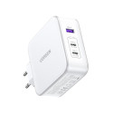 Ugreen Nexode CD289 GaN síťová nabíječka USB-A/2xUSB-C 140W + USB-C - USB-C kabel 1,5m - bílá