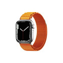 Řemínek s alpskou ocelovou přezkou pro Apple Watch 38/40/41 mm - oranžový