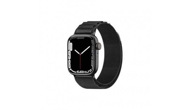 Strap with Alpine steel buckle for Apple Watch 38/40/41 mm - black