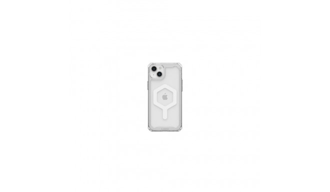 UAG Plyo MagSafe case for iPhone 15 Plus - transparent and white