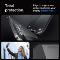 Spigen tempered glass screen protector Glas.tR Ez Fit FC iPhone 15 Pro Max, black 2pcs