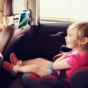 Baseus Backseat Car Mount držák tabletu smartphonu 4,7 - 12,9" pro opěrku hlavy černý (SUHZ-01)