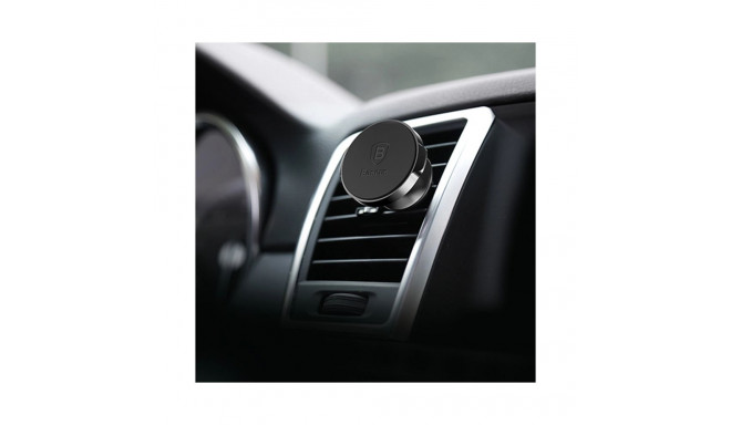 Baseus Small Ears Series SUER-A01 magnetic car air vent holder - black