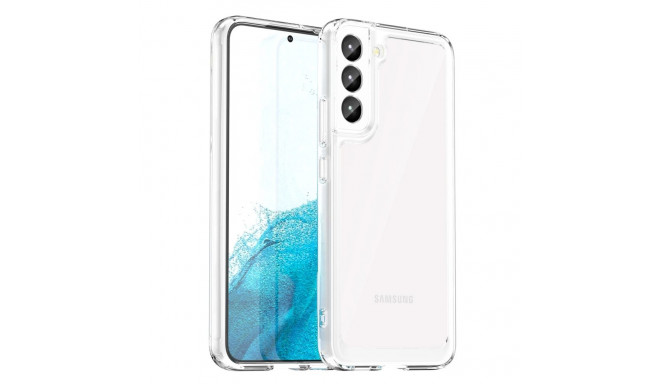 Outer Space Case for Samsung Galaxy S23+ cover with a flexible transparent frame