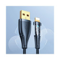 Rychlonabíjecí kabel Joyroom s chytrým vypínačem USB-A - Lightning 2,4A 1,2m černý (S-UL012A3)