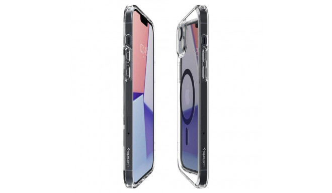 Spigen Ultra Hybrid Mag Case with MagSafe for iPhone 14 Plus - Clear Black