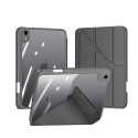 Dux Ducis Magi case for iPad mini 2021 smart cover with stand and storage for Apple Pencil gray