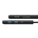 Baseus Lite Series multifunctional HUB USB Type C - 2 x USB 3.0 / USB Type C PD / HDMI 1,4 / SD / TF