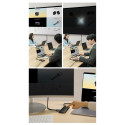 Baseus Lite Series multifunctional HUB USB Type C - 2 x USB 3.0 / USB Type C PD / HDMI 1,4 / SD / TF