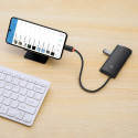 Baseus Lite Series multifunctional HUB USB Type C - 2 x USB 3.0 / USB Type C PD / HDMI 1,4 / SD / TF