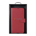 iCarer kaitseümbris Haitang Leather Wallet Samsung Galaxy S22+, punane
