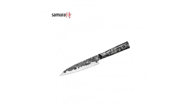 Samura Meteora Универсальный нож Santoku 160 mm из AUS 10 Дамасской стали 60 HRC