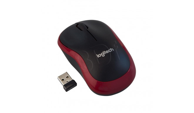 Logitech Wireless Mouse M185  RED